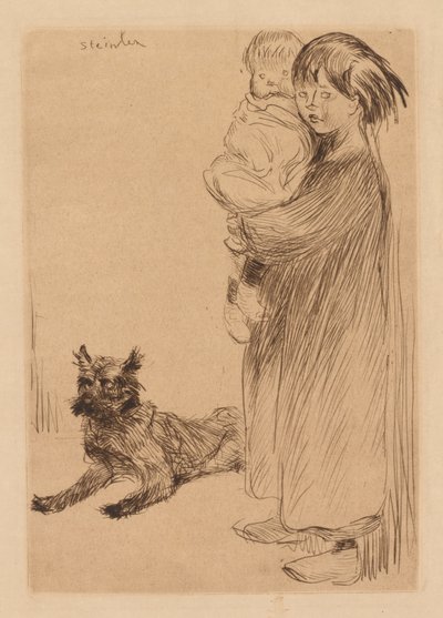 The Big Sister (La Grande Soeur) da Théophile Alexandre Steinlen