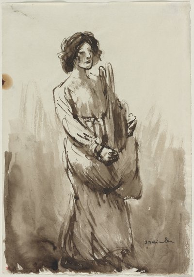 Il portatore di pane, quarto quarto del XIX secolo o primo quarto del XX secolo da Théophile Alexandre Steinlen