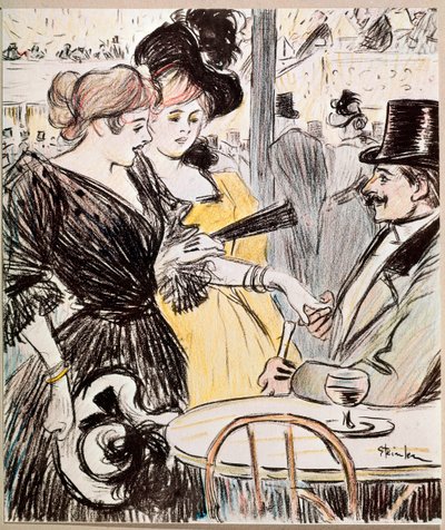 Il caffè concerto da Théophile Alexandre Steinlen