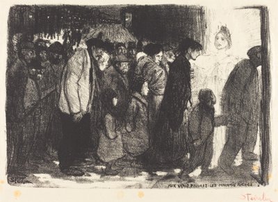 Ai Veri Poveri: I Ricchi Malvagi (Aux vrais pauvres: Les mauvais riches) da Théophile Alexandre Steinlen