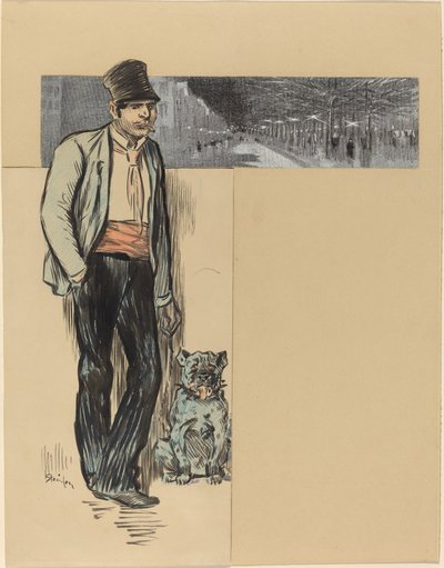 Verso il villaggio da Théophile Alexandre Steinlen
