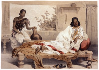 Donna di Abissinia da Théophile Lefebvre