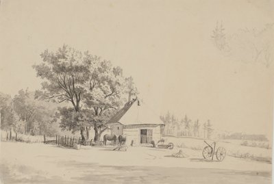 Paesaggio con una fucina da Thorald Brendstrup