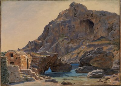 Veduta di Marina Piccola, Capri: Luce del pomeriggio da Thorald Læssøe