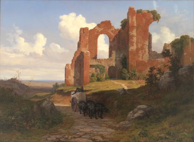 Veduta delle Terme di Caracalla a Roma da Thorald Læssøe