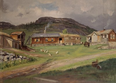 La fattoria Rese, Hemsedal da Thoralv Sundt Ohlsen