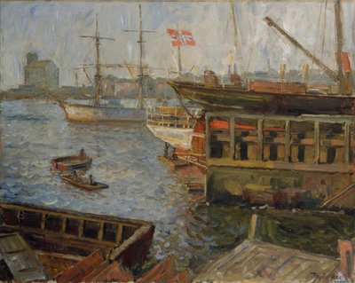 Da Nyland, Porto di Oslo da Thorolf Holmboe