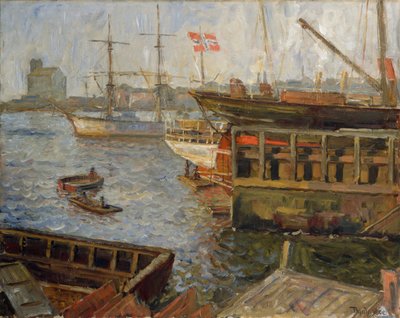 Da Nyland, porto di Oslo da Thorolf Holmboe