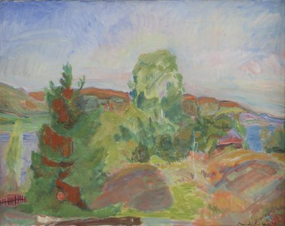 Mezza estate. Paesaggio da Thorvald Erichsen