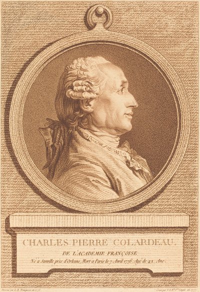 Charles Pierre Colardeau da Thérèse Éléonore Lingée after Louis Rolland Trinquesse