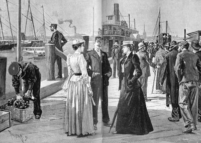 Membri del New York Yacht Club da Thure de Thulstrup