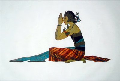 Danzatrice giavanese classica da Thyra Kleen
