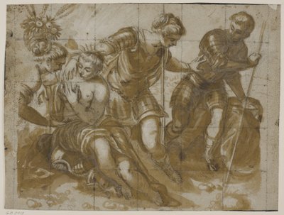 Minerva, Marte e Venere dopo il dipinto di Jacopo Tintoretto nella Sala dell