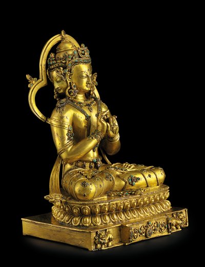 Figura di Vairochana, Densatil da Tibetan School