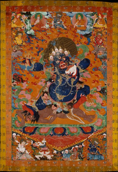 Yamantaka, Distruttore del Dio della Morte da Tibetan School