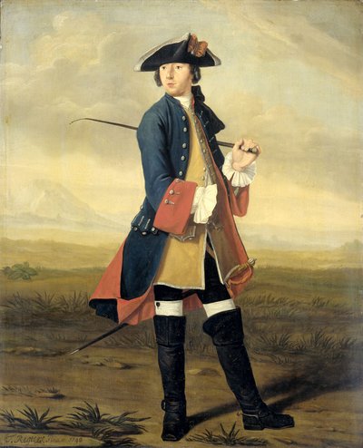 Ritratto di Ludolf Backhuysen II da Tibout Regters