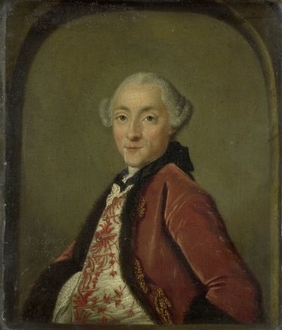 Ritratto di Pieter Nicolaas Rendorp, birraio di Amsterdam da Tibout Regters