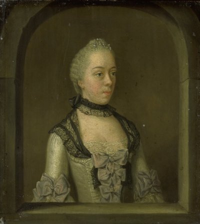 Ritratto di Wilhelmina Hillegonda Schuyt, moglie di Joachim Rendorp da Tibout Regters