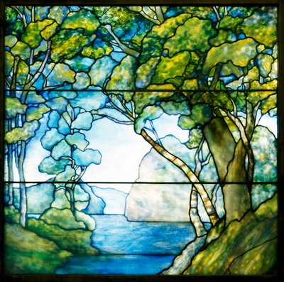 Paesaggio con finestra che raffigura un passaggio verso il mare da Tiffany and Company