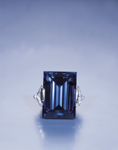 Zaffiro Rockefeller (diamanti, zaffiro e platino) da Tiffany and Company