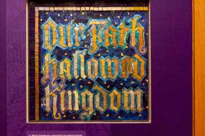 Pannello Mosaico Campione, per il Padre Nostro da Tiffany and Company Tiffany and Company