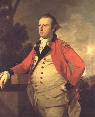 Ritratto del Capitano Robert Stewart di St. Fort, Fife da Tilly Kettle