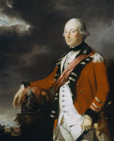 Ritratto di un ufficiale del 15º Reggimento Dragoni, c.1768 da Tilly Kettle