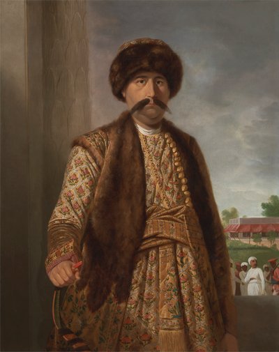 Shuja-ud-Daula, Nawab di Oudh da Tilly Kettle