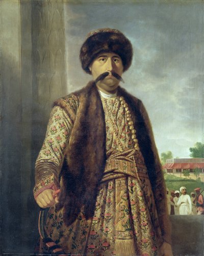 Shuja-ud-Dawlah (1754-75), Nawab di Oudh da Tilly Kettle