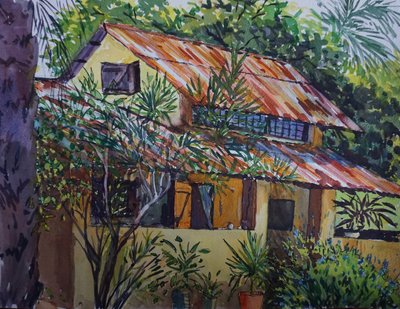 Il tetto arrugginito, 2021 da Tilly Willis