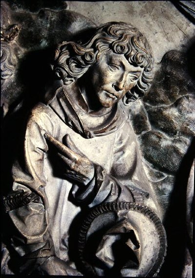 Tomba di Enrico II e sua moglie Cunegonda (dettaglio di San Lorenzo) da Tilman Riemenschneider