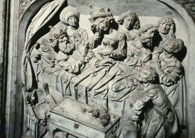 Tomba di Enrico II e sua moglie Cunegonda, dettaglio della Morte dell