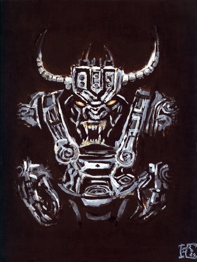 Mostro robot minaccioso da Tim Hoinkis