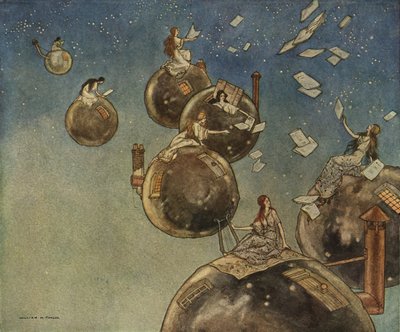 La nave che navigò verso Marte da Timlin