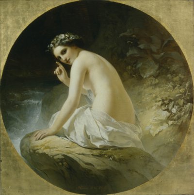 Bagnante, 1859 da Timofei Andreyevich Neff