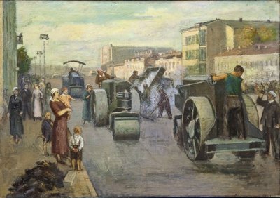 La ricostruzione di Mosca da Timofei Ermilovich Pustovalov