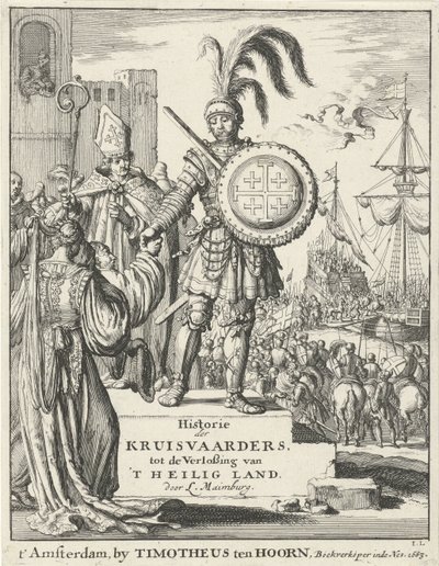 Cavaliere con lo stemma di Gerusalemme da Timotheus Ten Hoorn