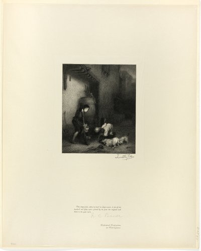 Scavando per i topi, dai Vecchi Maestri Inglesi da Timothy Cole