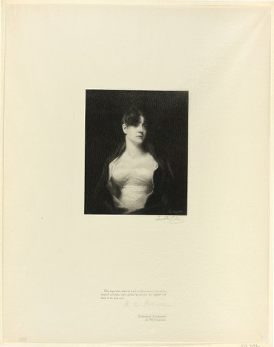 Signora R. Scott Moncrieff, da Old English Masters da Timothy Cole