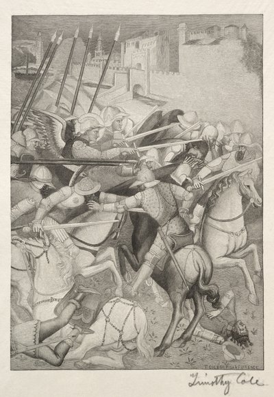 Vecchi Maestri Italiani: Battaglia di San Efisio contro i Pagani di Sardegna, 1888-1892 da Timothy Cole