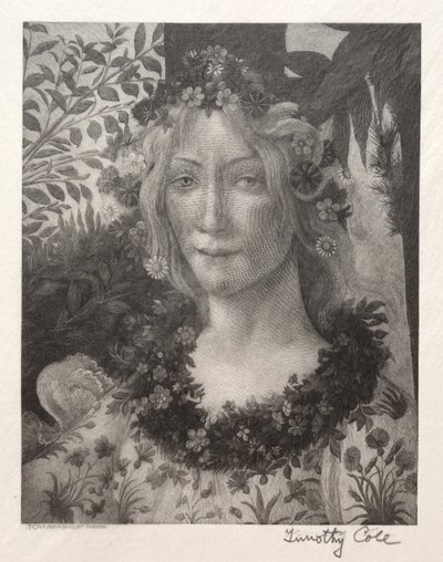 Vecchi maestri italiani: Testa di Flora, 1888-1892 da Timothy Cole