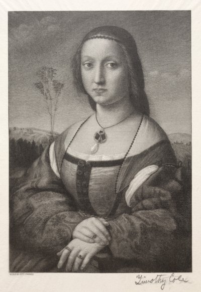 Vecchi maestri italiani: Maddalena Doni, 1888-1892 da Timothy Cole