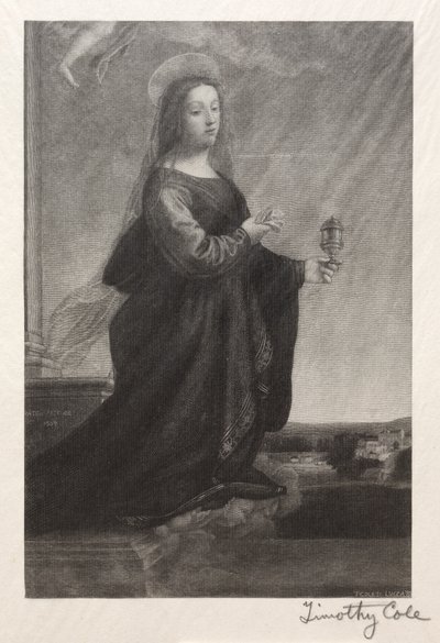 Vecchi maestri italiani: Maria Maddalena, 1889 da Timothy Cole