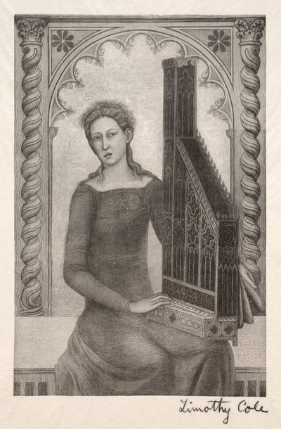 Vecchi Maestri Italiani: Musica, 1888-1892 da Timothy Cole