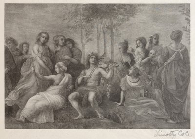 Vecchi maestri italiani: Parnaso, 1888-1892 da Timothy Cole