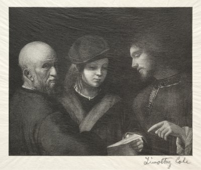 Vecchi maestri italiani: Le tre età da Timothy Cole