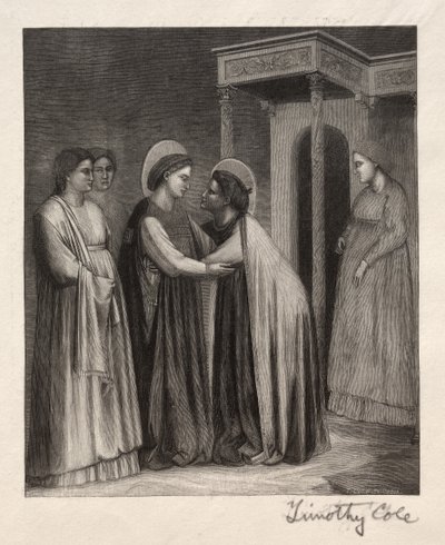 Vecchi maestri italiani: La Visitazione, 1888-1892 da Timothy Cole