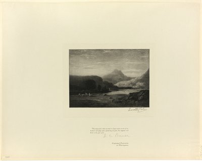 Sul fiume Wye, da Vecchi Maestri Inglesi da Timothy Cole