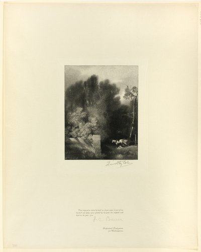 Il guasto, da Vecchi Maestri Inglesi da Timothy Cole