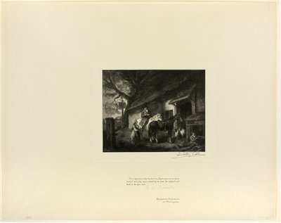 La sosta, da Old English Masters da Timothy Cole
